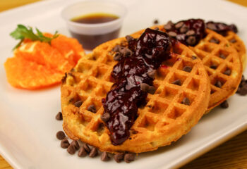 CHOCOLATE CHIP POWER WAFFLES