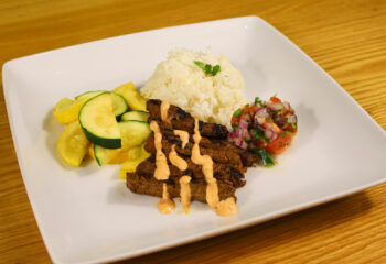 SIRLOIN-STEAK BOWL W CHIPOTLE MAYO*