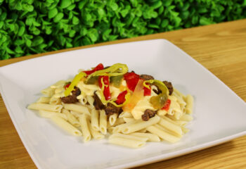 PHILLY CHEESE STEAK PASTA