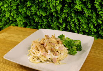 CHICKEN CORDON BLUE SPAGHETTI