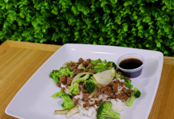 TERIYAKI BEEF & RICE BOWL*