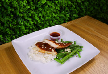 BLACKENED TILAPIA W SWEET CHILI SAUCE