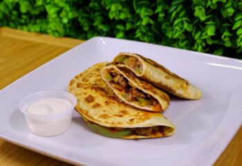 CHIPOTLE CHEDDAR QUESADILLAS W RANCH